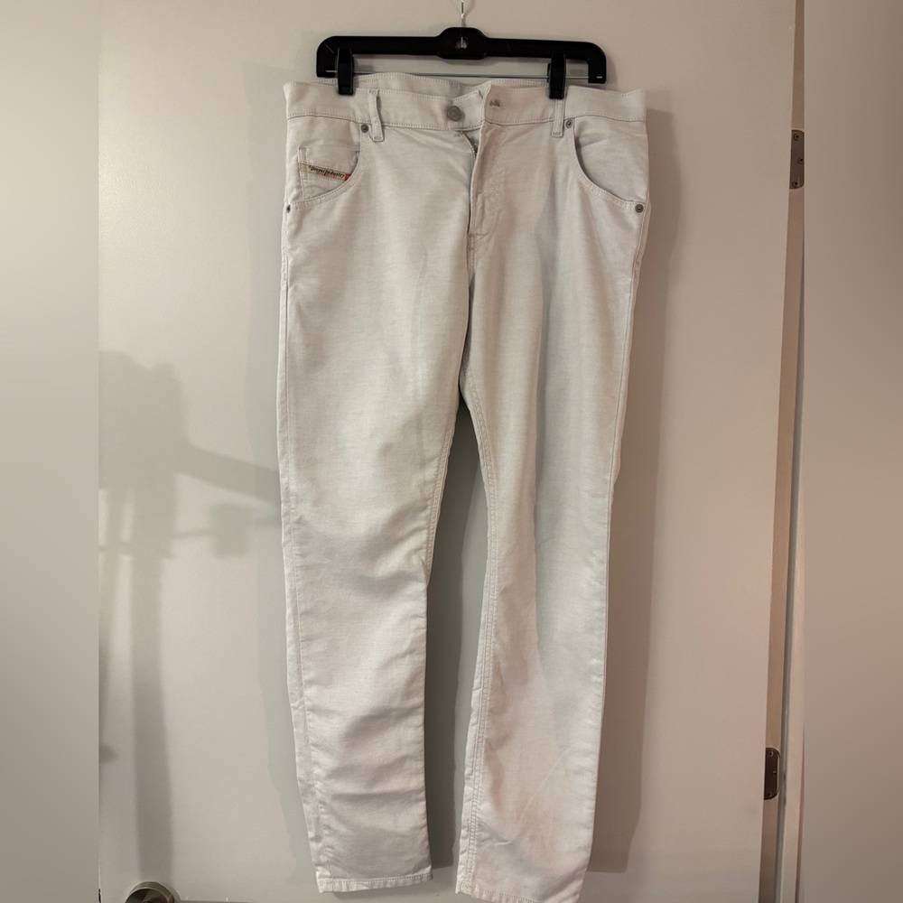 Diesel White Women's Boot Cut Jeans